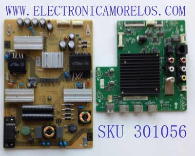 KIT DE TARJETAS PARA TV VIZIO / MAIN 6M03M0003E00R / TD.MT5691.U761 / A0002M00J / FUENTE P500D104DB / 25-DB5803-X215 / SHG5004B-247E V3.0 / PANEL V500DJ6-D03 REV.CB / MODELO V505-H9